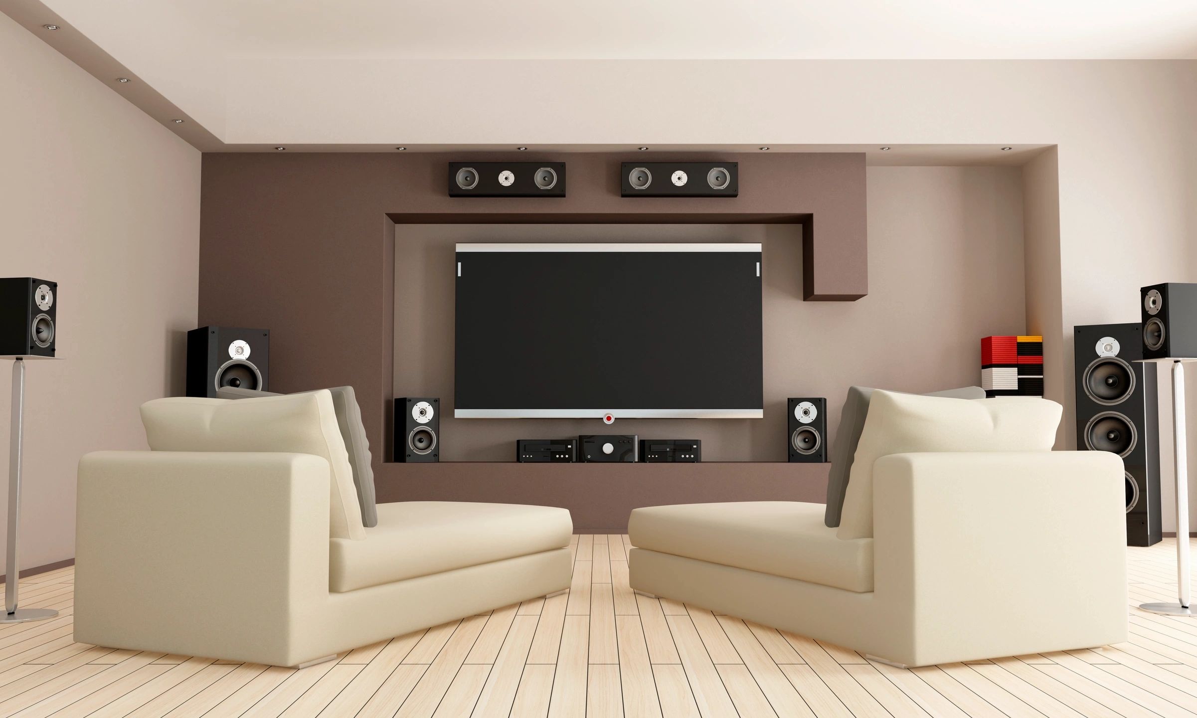 Premium home theater speaker system